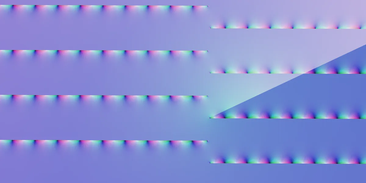 A piece of fractal art produced by FractalPane.