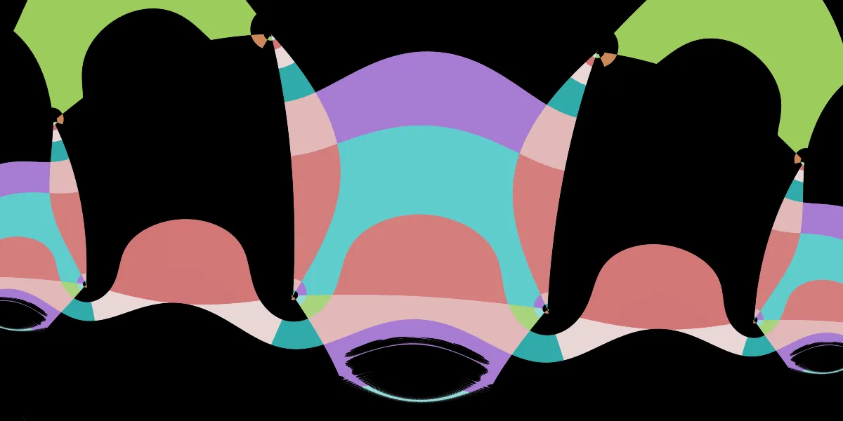 A piece of fractal art produced by FractalPane.