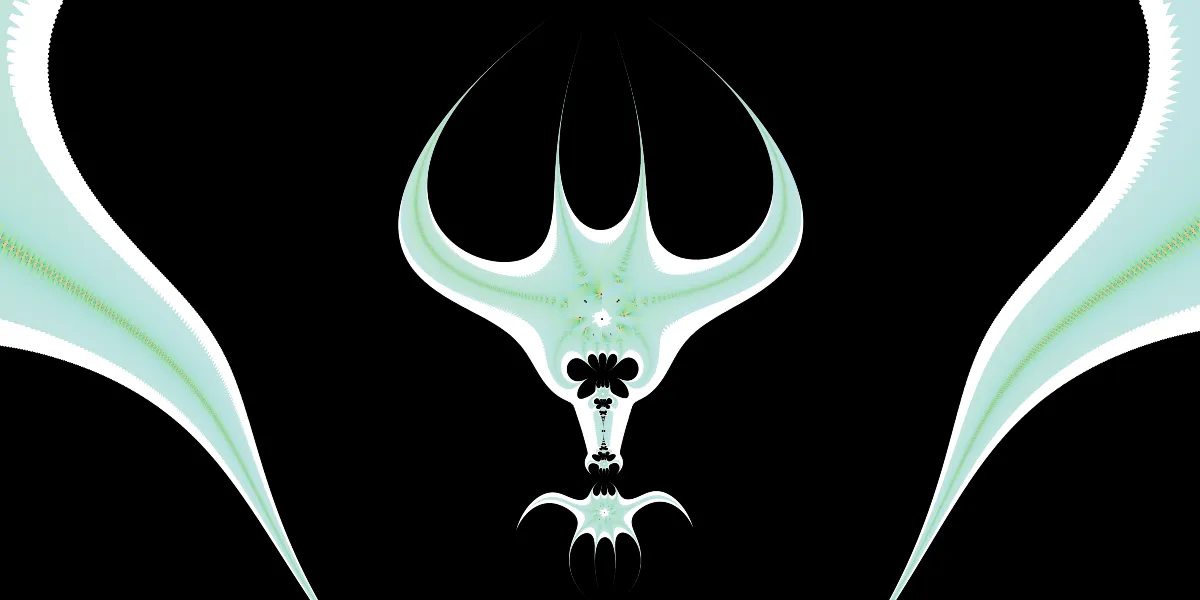 A piece of fractal art produced by FractalPane.