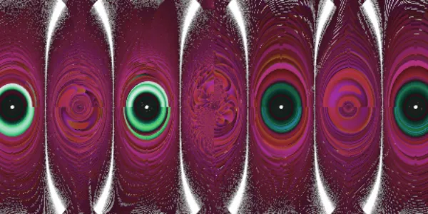 A piece of fractal art produced by FractalPane.