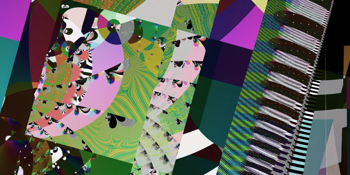 A piece of fractal art produced by FractalPane.