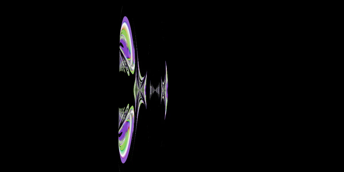 A piece of fractal art produced by FractalPane.
