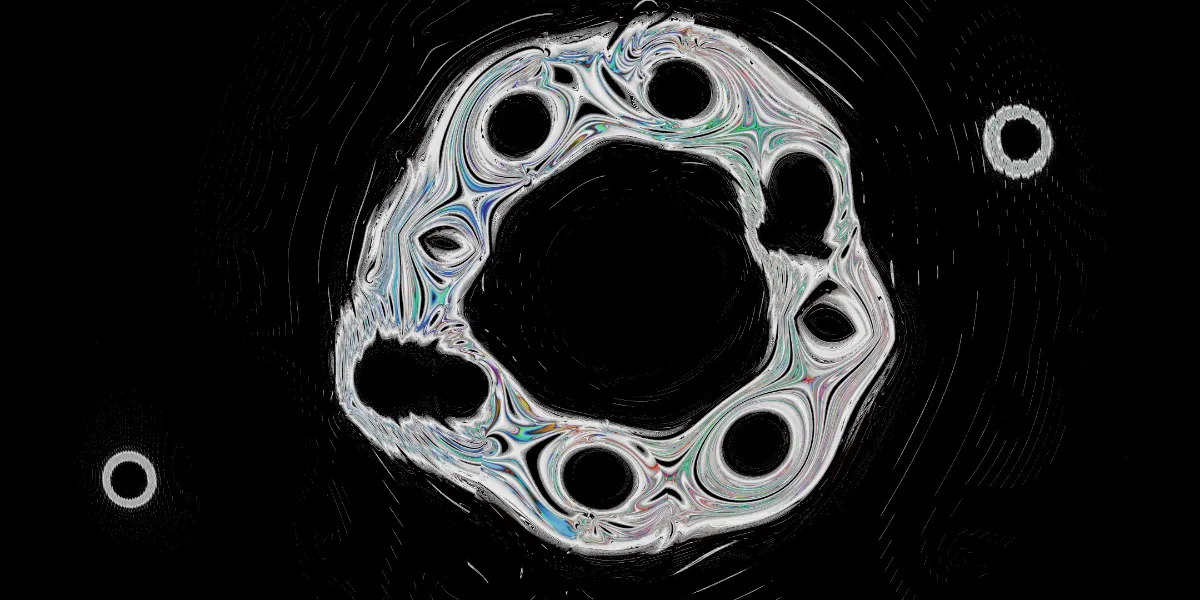 A piece of fractal art produced by FractalPane.