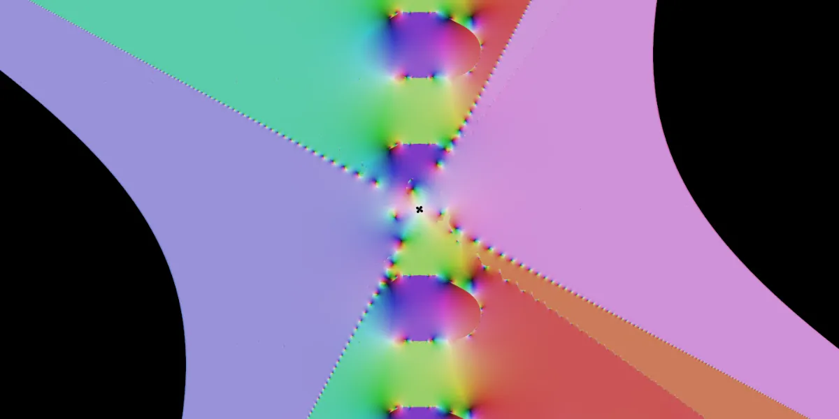 A piece of fractal art produced by FractalPane.