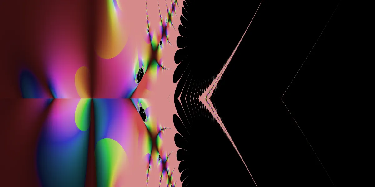A piece of fractal art produced by FractalPane.