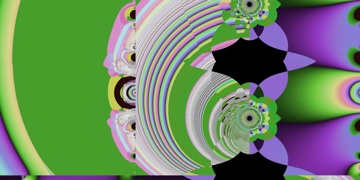 A piece of fractal art produced by FractalPane.