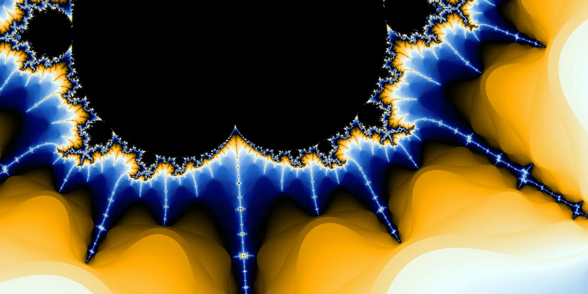 A piece of fractal art produced by FractalPane.