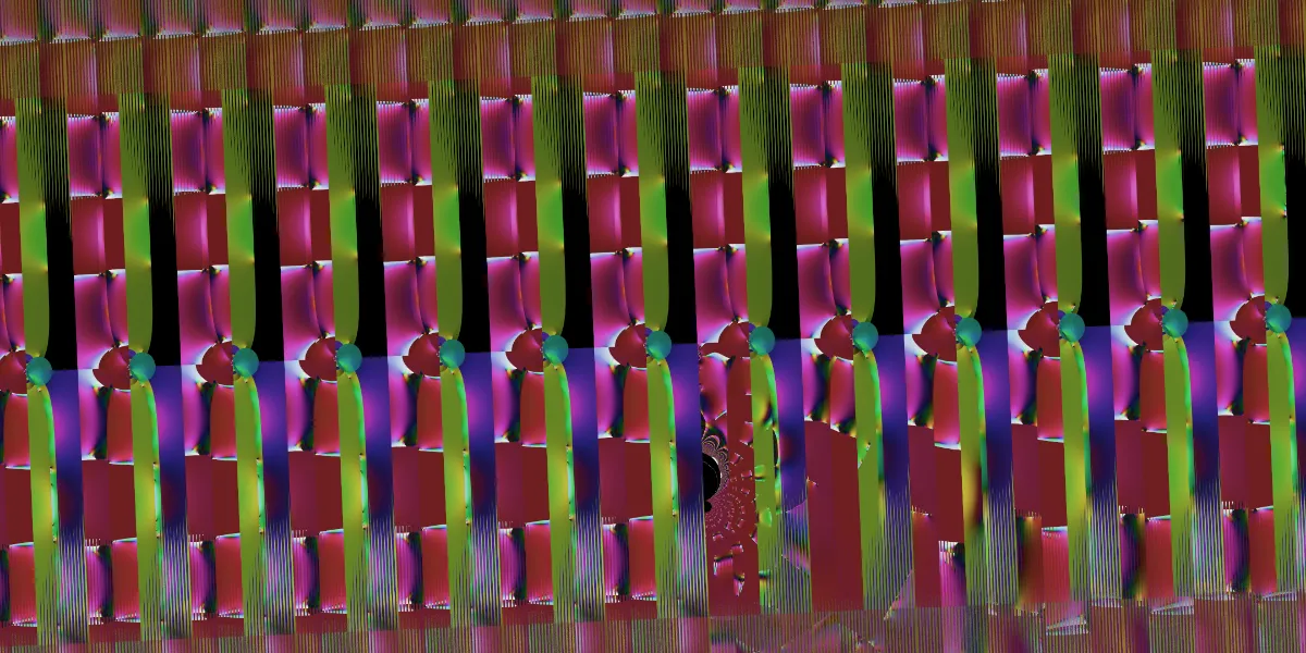 A piece of fractal art produced by FractalPane.