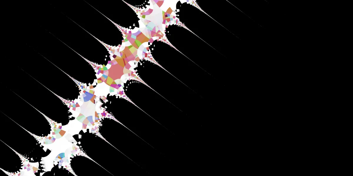 A piece of fractal art produced by FractalPane.