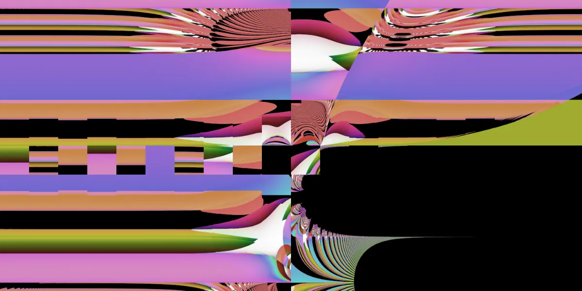 A piece of fractal art produced by FractalPane.