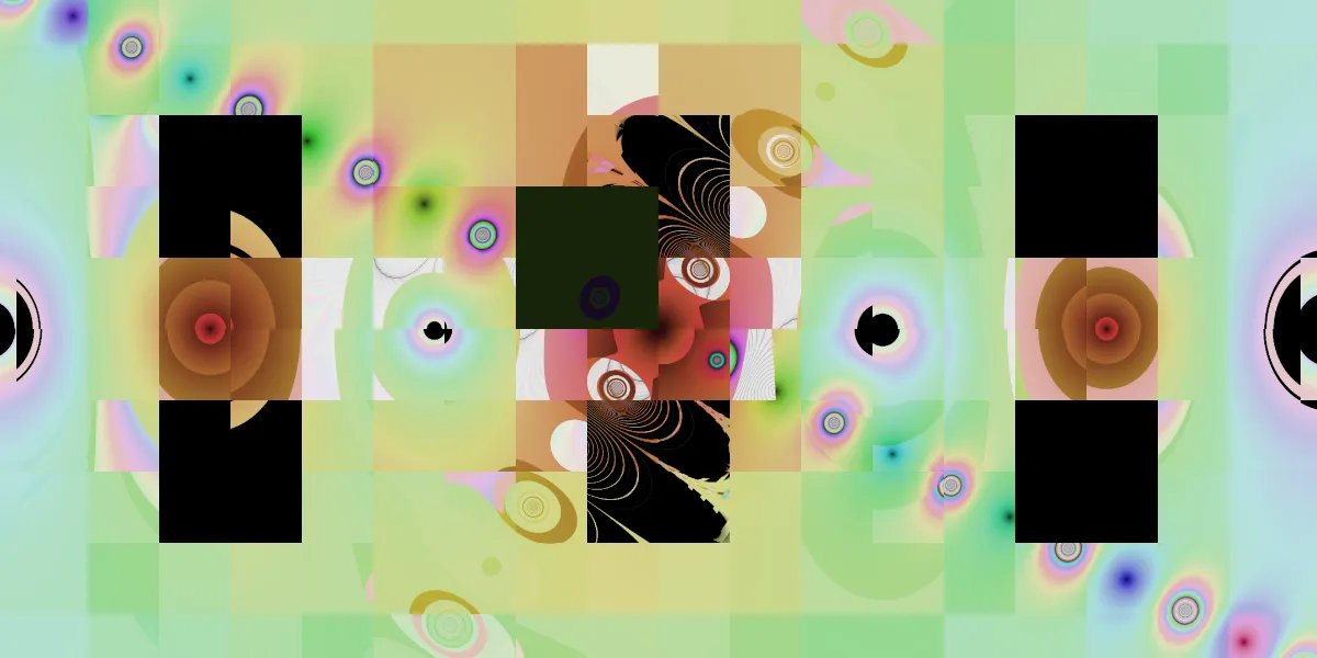 A piece of fractal art produced by FractalPane.