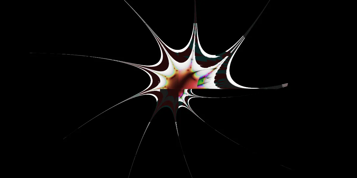 A piece of fractal art produced by FractalPane.