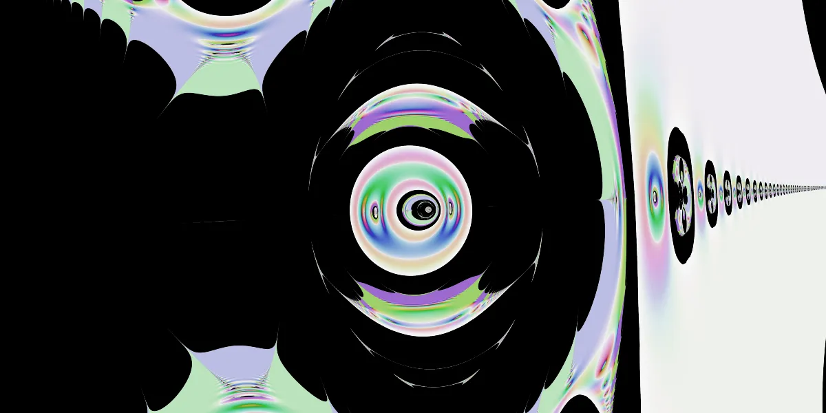 A piece of fractal art produced by FractalPane.
