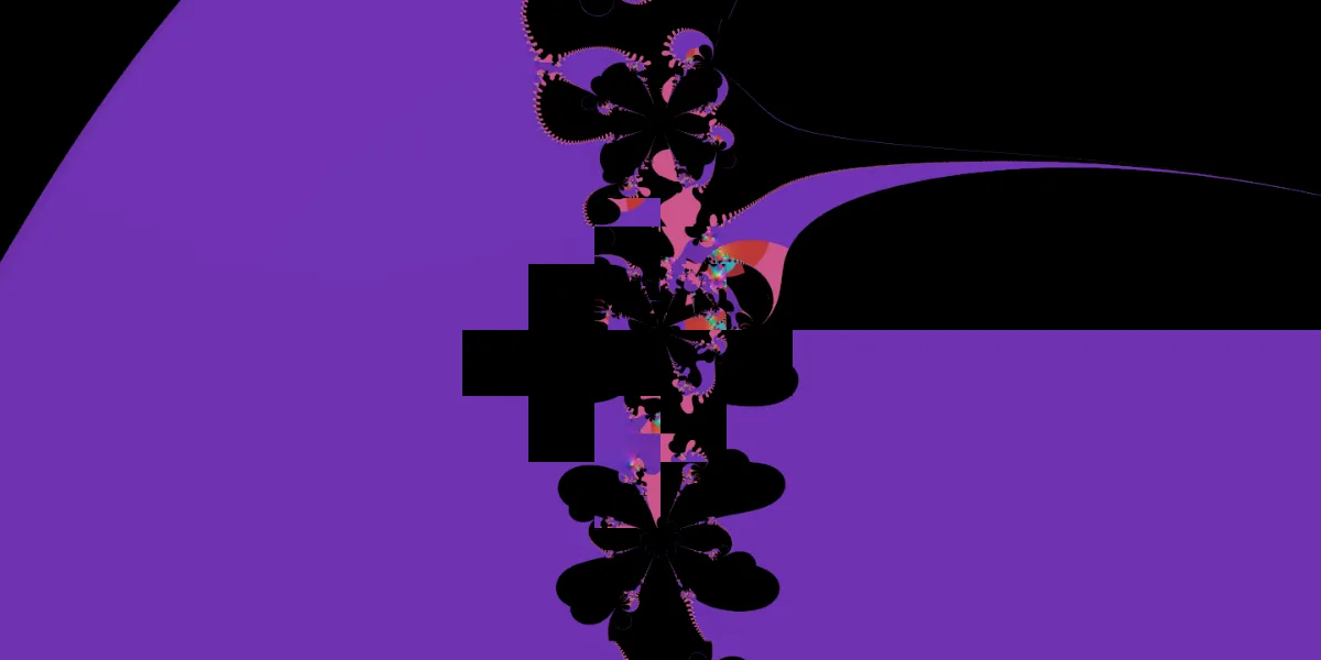 A piece of fractal art produced by FractalPane.