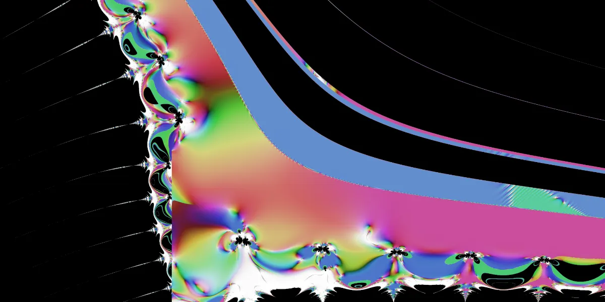 A piece of fractal art produced by FractalPane.