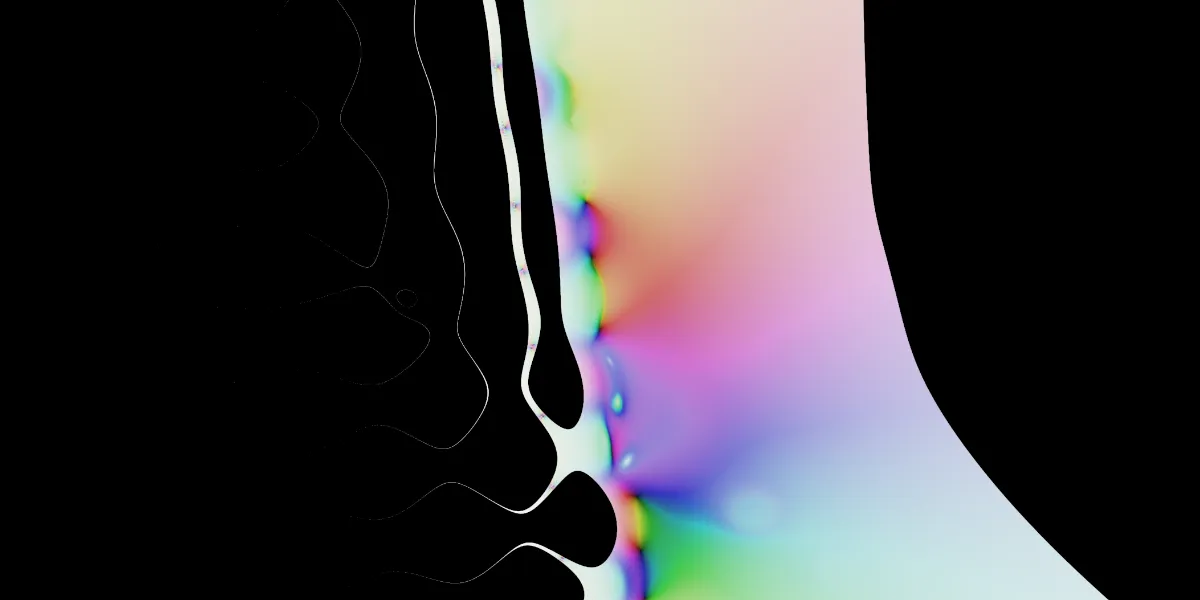 A piece of fractal art produced by FractalPane.