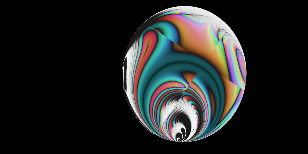 A piece of fractal art produced by FractalPane.