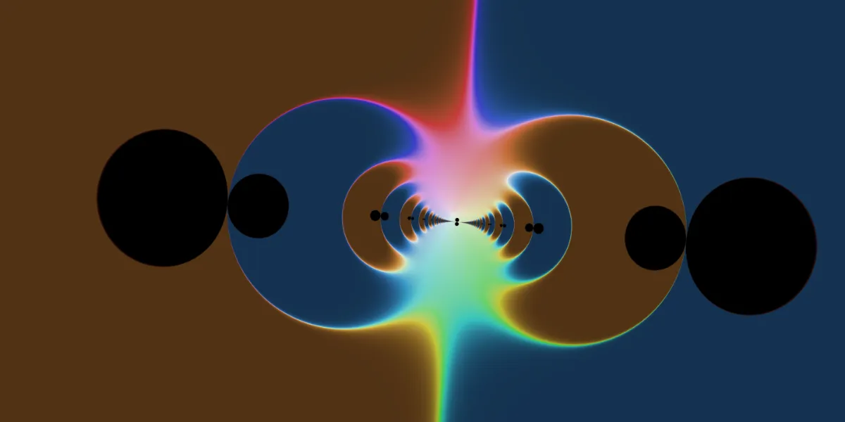 A piece of fractal art produced by FractalPane.