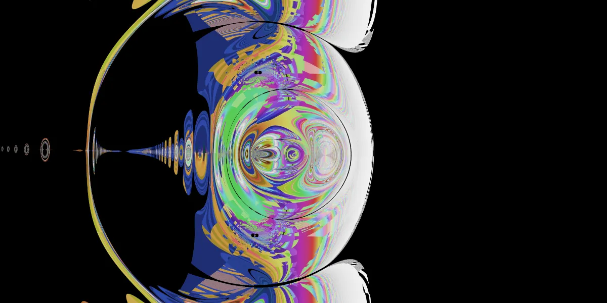 A piece of fractal art produced by FractalPane.