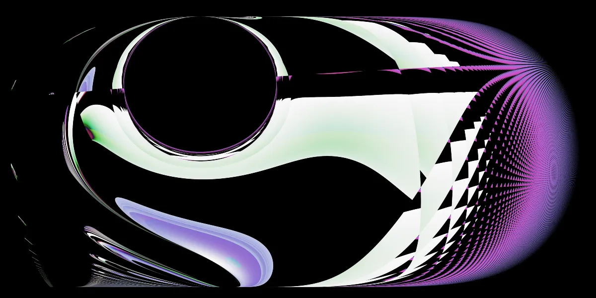 A piece of fractal art produced by FractalPane.