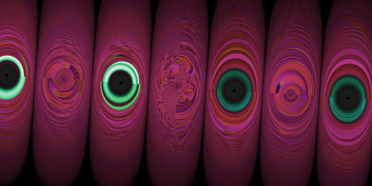 A piece of fractal art produced by FractalPane.