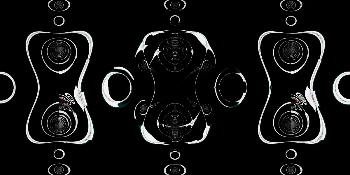 A piece of fractal art produced by FractalPane.