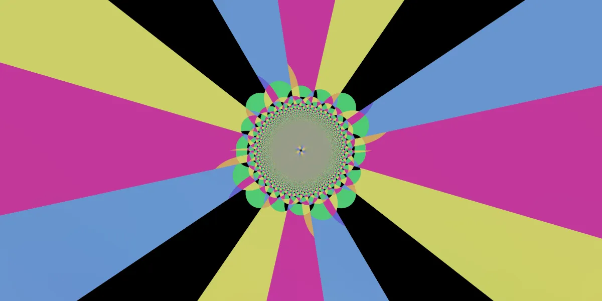 A piece of fractal art produced by FractalPane.