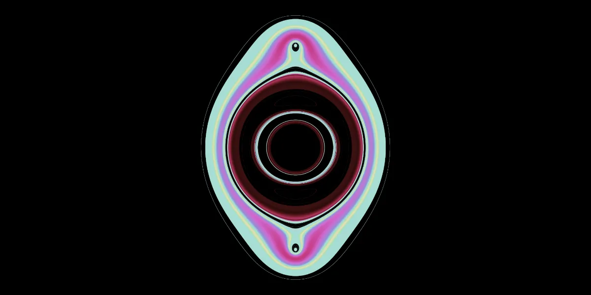 A piece of fractal art produced by FractalPane.