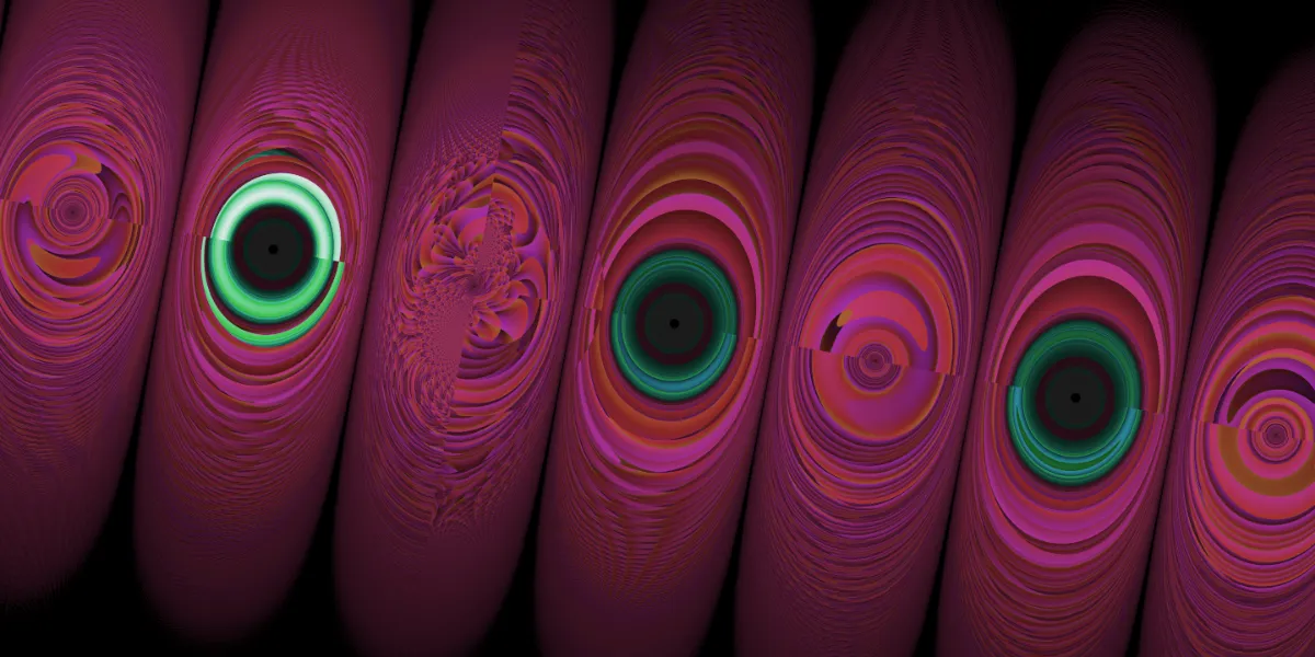 A piece of fractal art produced by FractalPane.