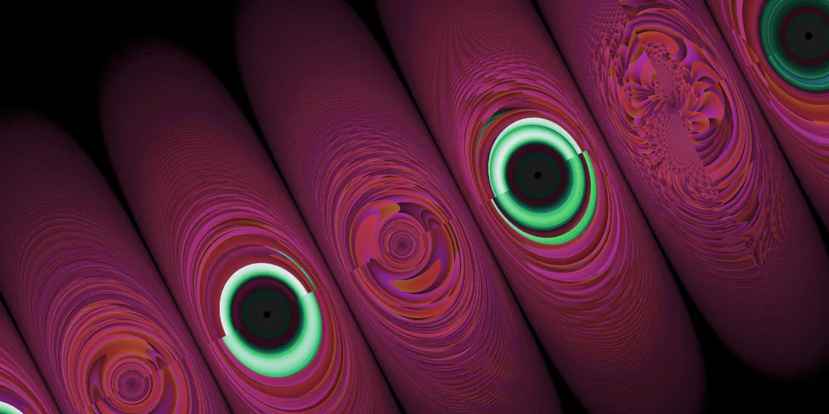 A piece of fractal art produced by FractalPane.