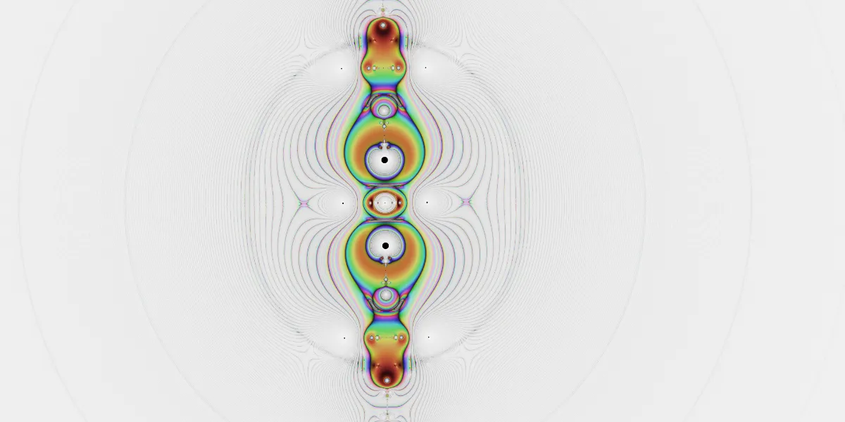 A piece of fractal art produced by FractalPane.