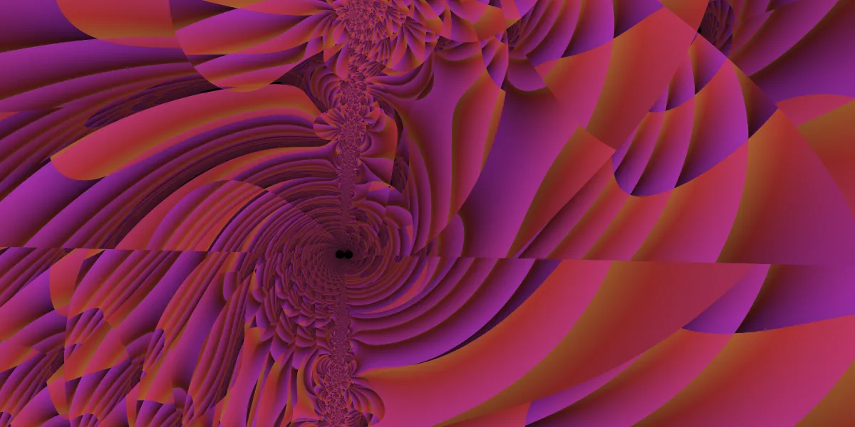 A piece of fractal art produced by FractalPane.