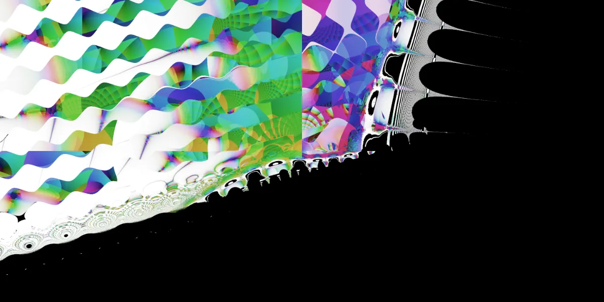 A piece of fractal art produced by FractalPane.