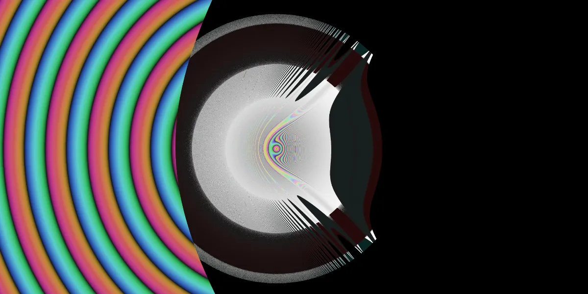 A piece of fractal art produced by FractalPane.