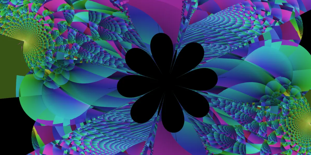 A piece of fractal art produced by FractalPane.