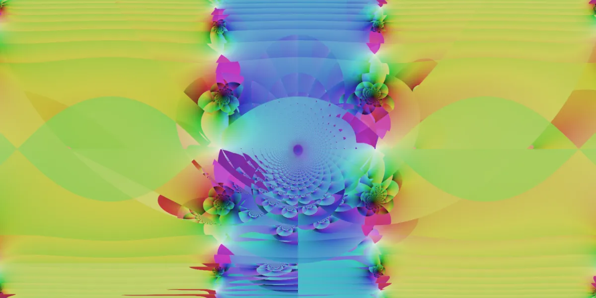 A piece of fractal art produced by FractalPane.