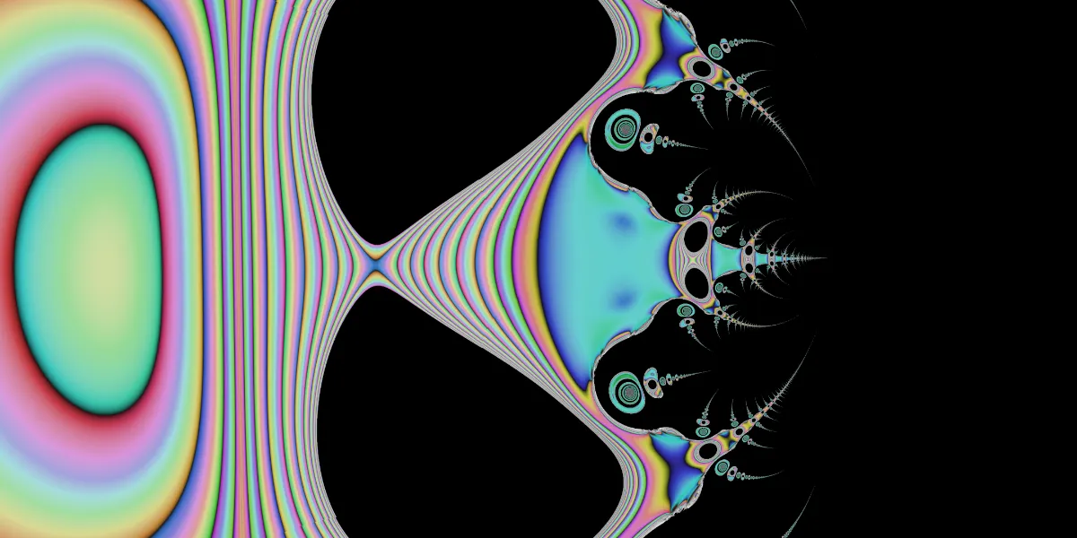 A piece of fractal art produced by FractalPane.