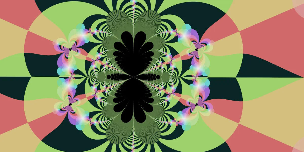 A piece of fractal art produced by FractalPane.