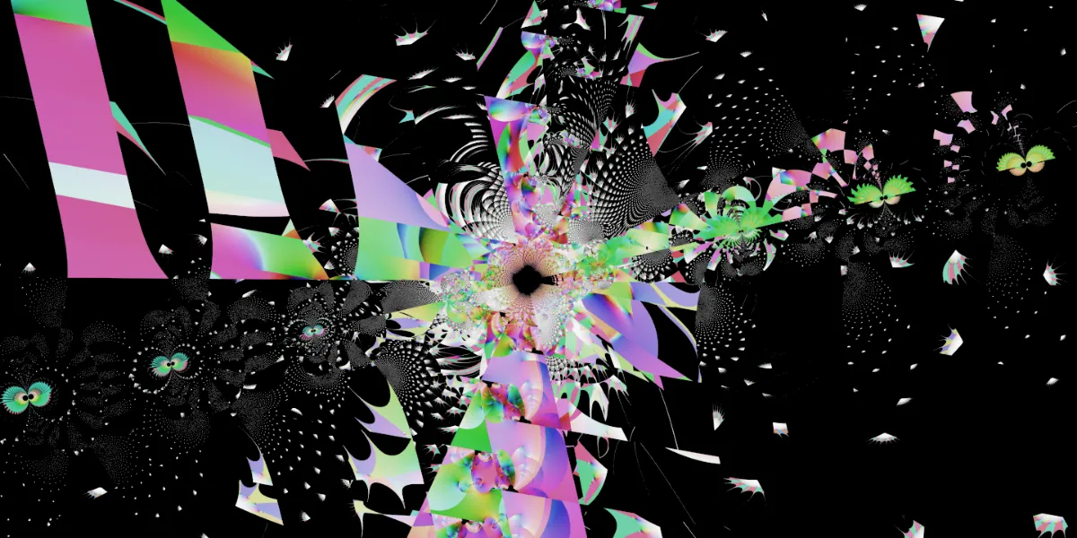 A piece of fractal art produced by FractalPane.
