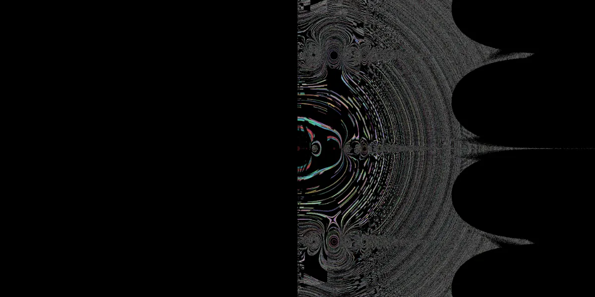 A piece of fractal art produced by FractalPane.