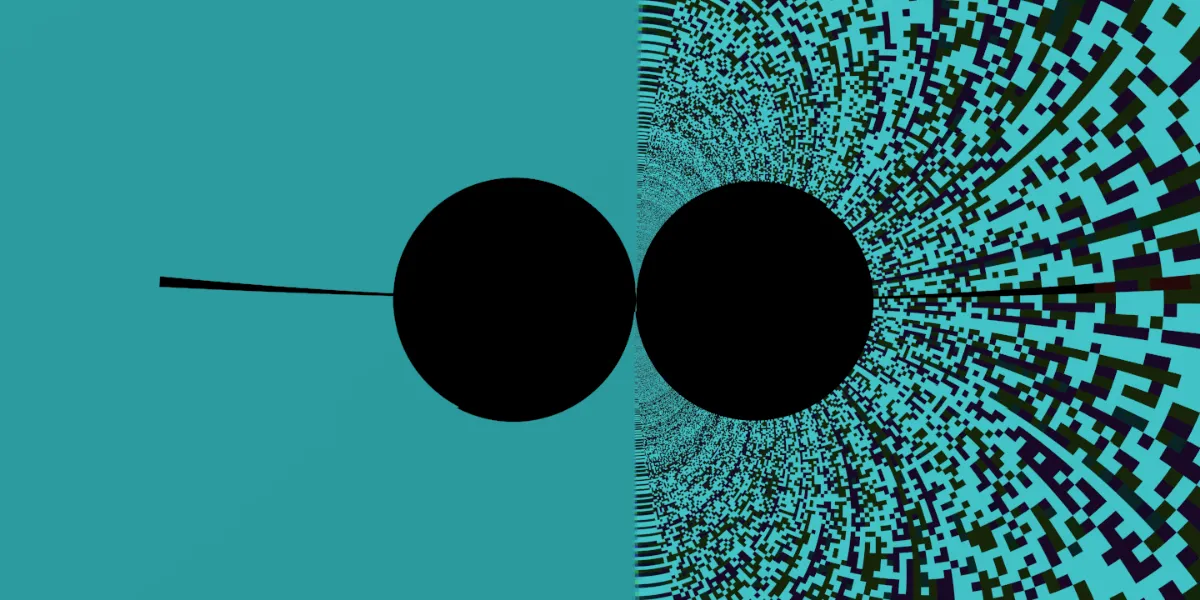 A piece of fractal art produced by FractalPane.