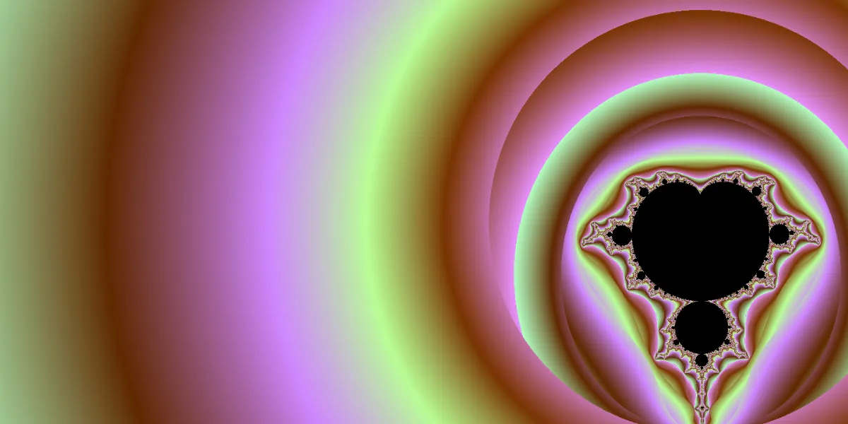 A piece of fractal art produced by FractalPane.