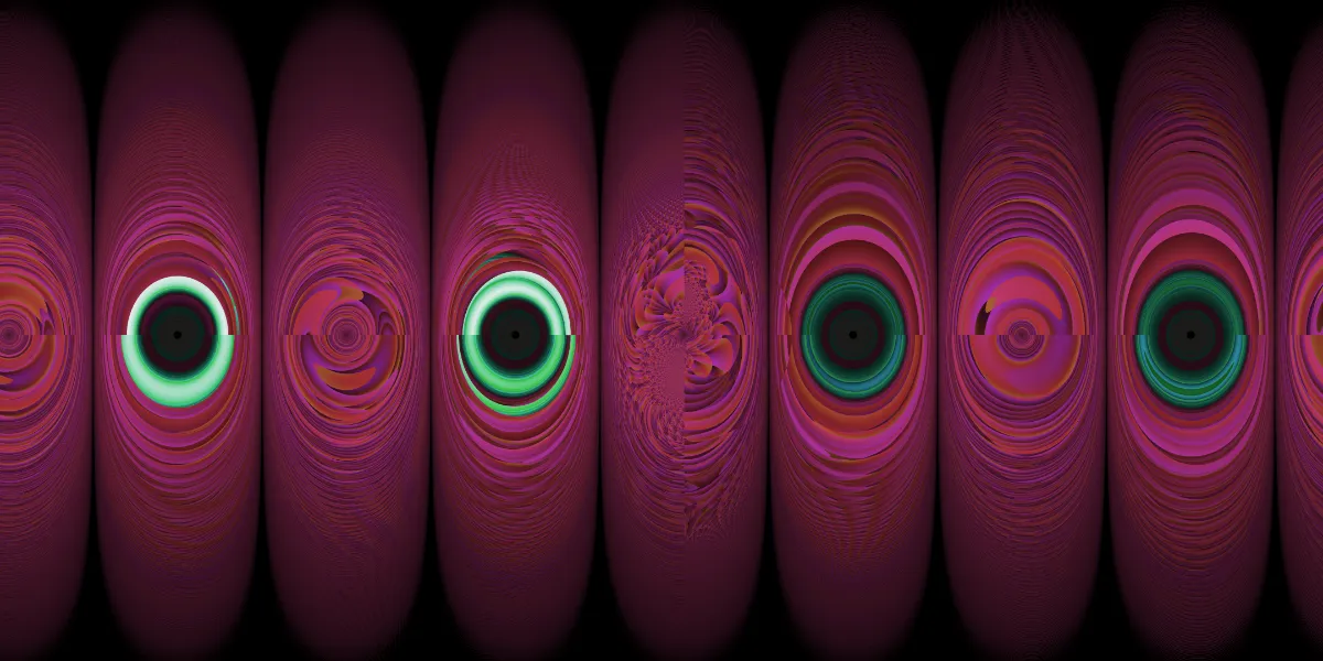 A piece of fractal art produced by FractalPane.