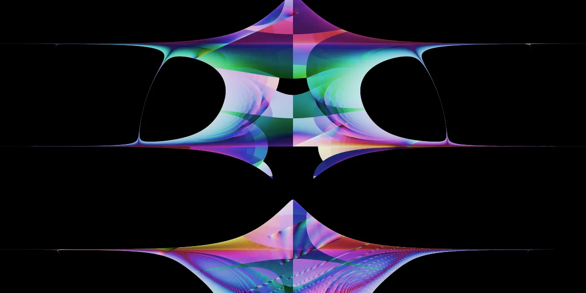 A piece of fractal art produced by FractalPane.