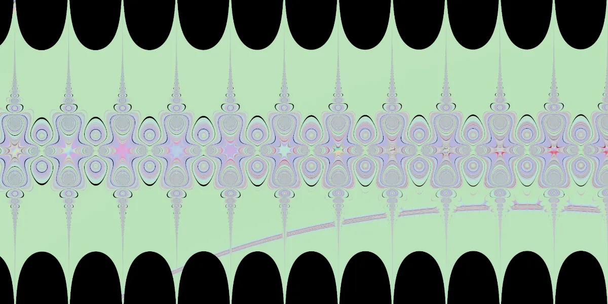 A piece of fractal art produced by FractalPane.