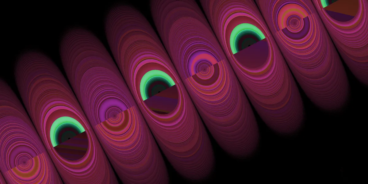 A piece of fractal art produced by FractalPane.