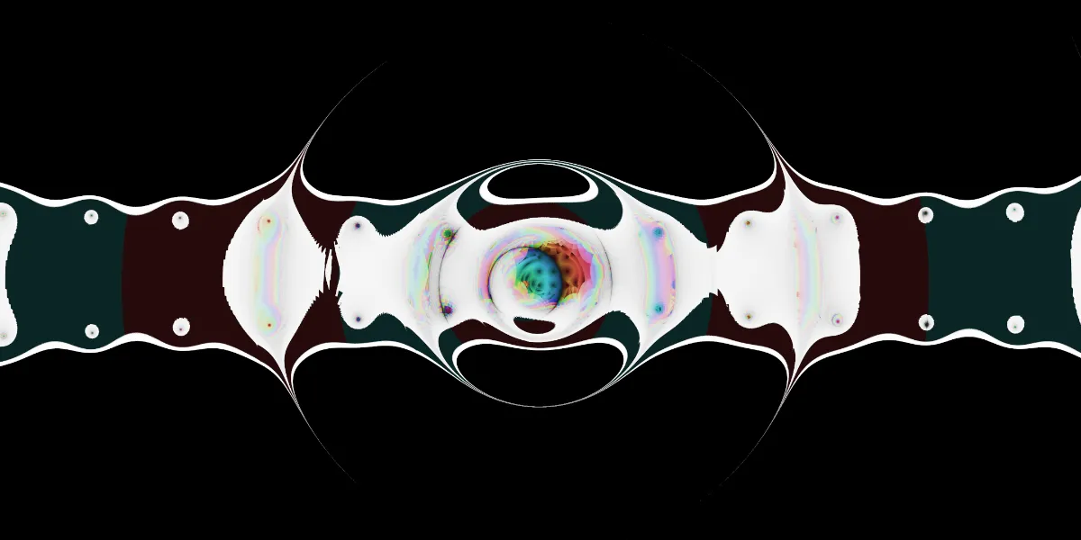A piece of fractal art produced by FractalPane.