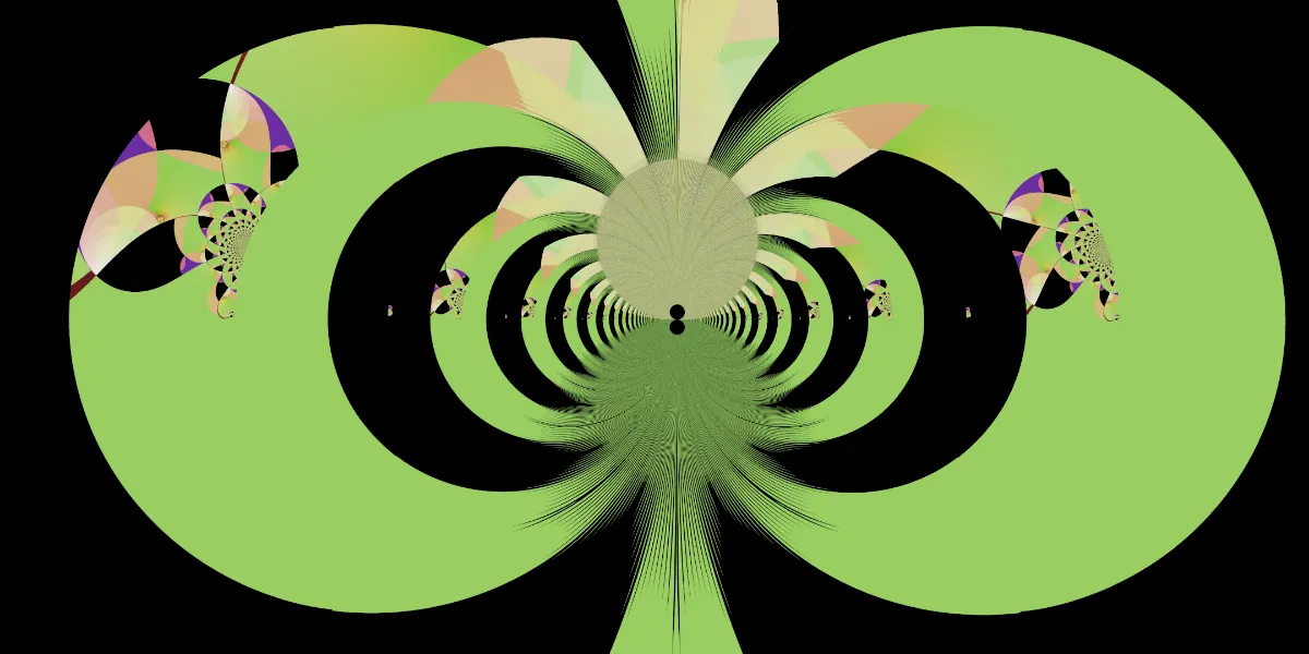 A piece of fractal art produced by FractalPane.