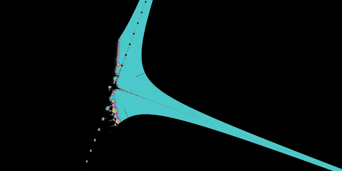 A piece of fractal art produced by FractalPane.