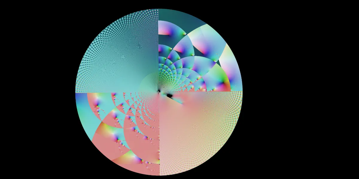A piece of fractal art produced by FractalPane.